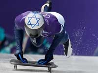 Олимпиада. Скелетон. Израильтянин занял 25-е место во второй тренировке
