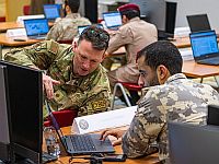 В одном из помещений штаба CENTCOM в Катаре (архивное фото) В одном из помещений штаба CENTCOM в Катаре (архивное фото)