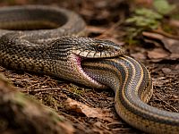 Змеи прибегают к каннибализму, когда им предоставляется такая возможность