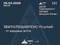 ВСУ: ночью перехвачены 111 из 141 БПЛА. МО РФ: сбиты 83 беспилотника