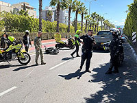 Во время ракетной тревоги в Кирьят-Моцкине пострадал мотоциклист