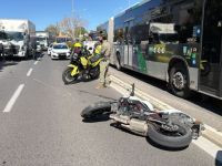 Скончался мотоциклист, разбившийся в Кирьят-Моцкине во время ракетной тревоги