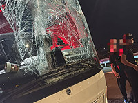 В аварии возле Эйн а-Мифрац легкие травмы получили 17 подростков