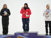 Олимпиада. Сноубординг. В биг-эйре победила японка