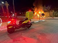В Нес-Ционе по время сирены автомобиль врезался в заграждение, пострадали две женщины