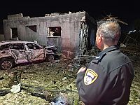 Попадание иранской ракеты в Зарзире, десятки пострадавших