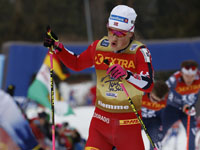 Лыжные гонки. Йоханнес Клебо выиграл общий зачет Кубка мира и получил сотрясение мозга