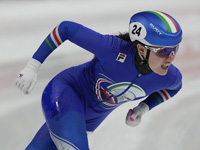 Олимпиада. Шорт-трек. Чемпионами в эстафете стали итальянцы. Рекордсменами - голландцы