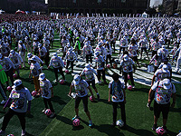 В Мехико установлен мировой рекорд по количеству участников футбольного матча