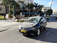 В Кирьят-Гате во время сирены машина сбила мужчину, состояние пострадавшего тяжелое