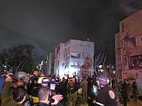 Предварительные сообщения о падении ракеты в Араде Предварительные сообщения о падении ракеты в Араде