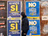 В Италии проходит референдум по инициированной премьер-министром юридической реформе