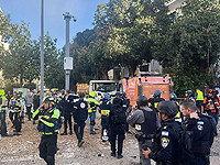 После ракетного обстрела в районе Тель-Авива зафиксировано четыре места падения осколков