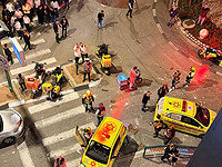 Раненые в результате обстрела из Ирана в Бней-Браке