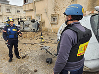 Осколки ракет и перехватчиков упали в нескольких поселках в Самарии