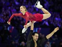 Чемпионат мира по фигурному катанию. Лидирует спортивная пара из Германии