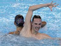 Кубок мира по синхронному плаванию. Израильский смешанный дуэт занял 9-е место