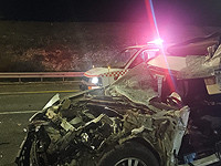 ДТП на 60-м шоссе в Негеве, двое пострадавших в тяжелом состоянии