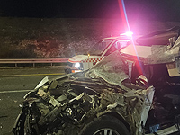 ДТП на 60-м шоссе в Негеве, двое пострадавших в тяжелом состоянии