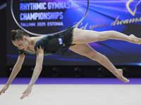 Художественная гимнастика. Израильтянка завоевала бронзовую медаль этапа Кубка мира