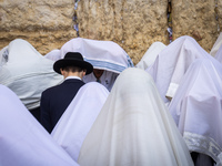Традиционное благословение коэнов у Стены Плача прошло без участия публики