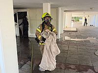Пожар в жилом доме в Ашдоде, пострадали восемь человек, включая малыша