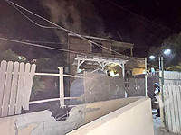 Прямое попадание в жилой дом в Кирьят-Шмоне. Тревоги не было