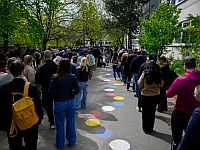 Выборы в Венгрии: рекордная явка, опросы предрекают Орбану поражение