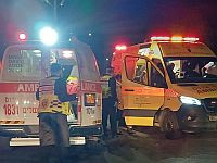 На севере Израиля перевернулся легковой автомобиль, водитель в тяжелом состоянии