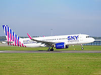 Авиакомпания Sky Express возобновит полеты из Тель-Авива в Афины 17 апреля