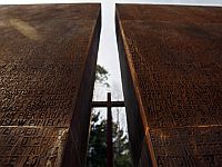 На месте Катынского расстрела открыта выставка 