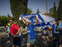 Иерусалимский марафон по сокращенной программе. Фоторепортаж