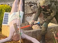 Установлена личность военнослужащего, повредившего статую Иисуса в ливанской деревне