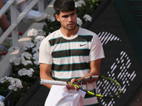 Теннис. Карлос Алькарас из-за травмы пропустит Открытый чемпионат Франции