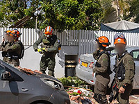 Центр Израиля: сотрудники Командования тылом работают в районах, где упали осколки ракет