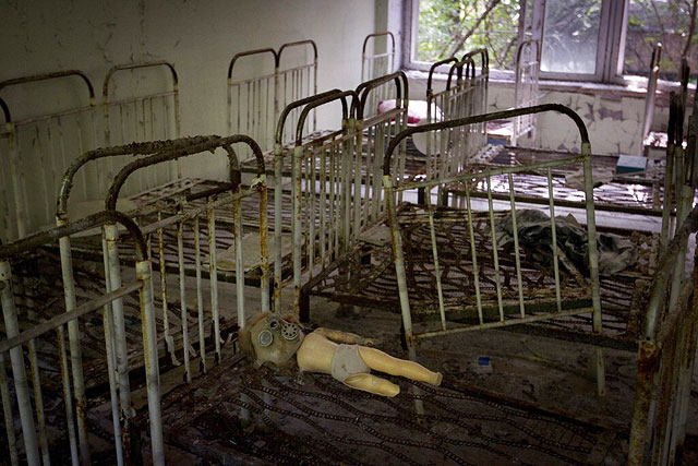 Детский сад в Припяти. 3 км от ЧАЭС. 2011 год