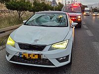 В Иерусалиме автомобиль сбил мужчину