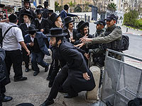 Полиция разгоняет акции протеста ультраортодоксов в Иерусалиме и Бейт-Шемеше