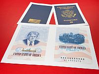 К 250-летию Декларации независимости в США выпустят паспорта с изображением Трампа