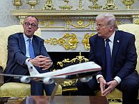 Фридрих Мерц и Дональд Трамп. Вашингтон, 3 марта 2026 года