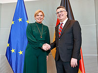 Министр иностранных дел Израиля Гидеон Саар встретился с главой Бундестага