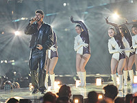 Ведущая танцовщица израильского номера на 