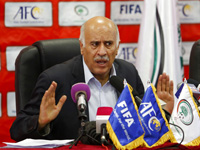 Президент ФИФА попытался помирить израильтян и палестинцев