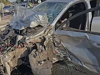 Авария возле Ашкелона, восемь пострадавших, двое из них в тяжелом состоянии
