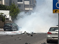 В Кирьят-Гате взорван автомобиль. Погиб мужчина