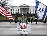 Демонстрация против иранской ядерной программы у Белого дома. 05.03.2012