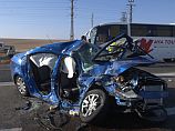 Тяжелое ДТП на шоссе Вади-Ара. Автомобиль выехал на красный свет