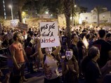 В Тель-Авиве прошли две акции протеста против политики правительства, 4 августа 2012 года