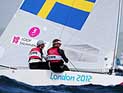 Первое золото в парусном спорте завоевали шведы