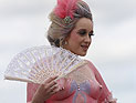 Гламурные наездницы: конкурс боди-арта на ипподроме
